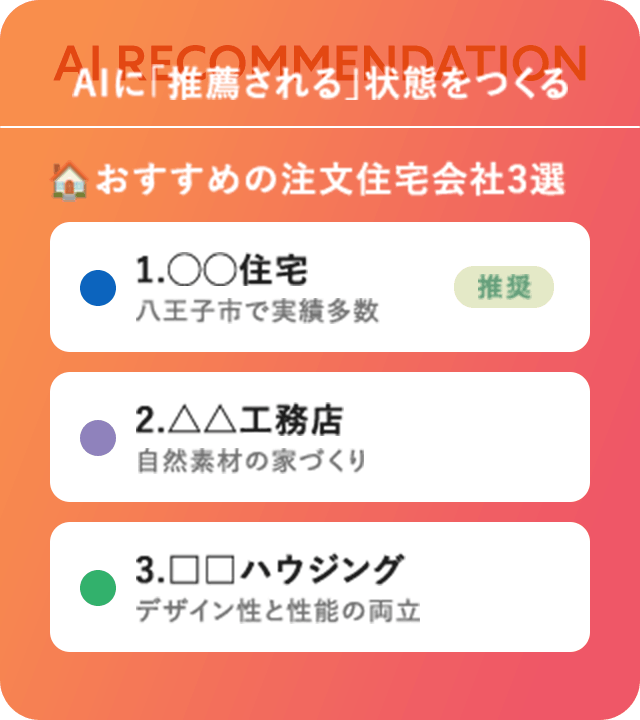 AIに「推薦される」状態をつくる