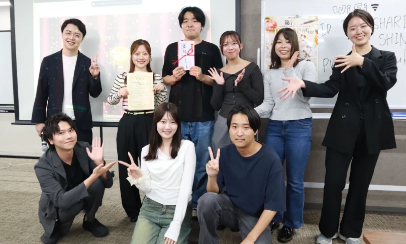 表彰後の記念撮影